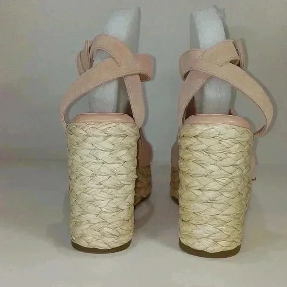 MARC FISHER NELLY ESPADRILLE WEDGE SANDAL - Picture 3 of 8